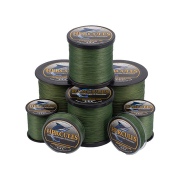 HERCULES Green Fade Free Fishing Line 8 Strands 10LB-120LB PE Braided Fishing Line